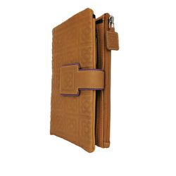 Billetera Flor de Barcelona L Mostaza