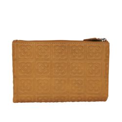 Billetera Flor de Barcelona L Mostaza