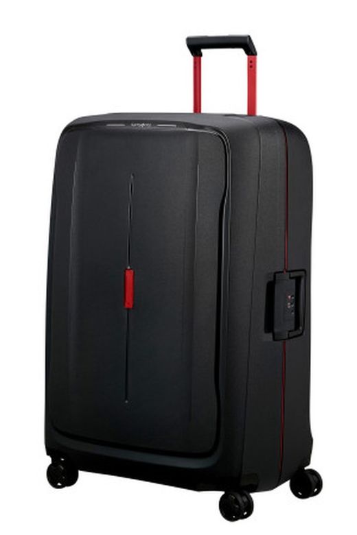 Maleta Essens Spinner (4 ruedas) 81cm Charcoal/Red