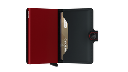 Miniwallet Matte Black & Red