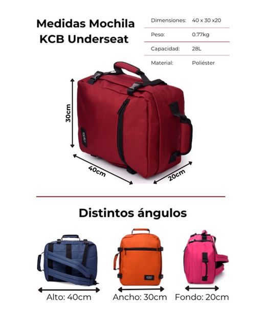 Mochila KCB  Underseat Caldera