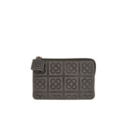 Monedero Flor de Barcelona Gris