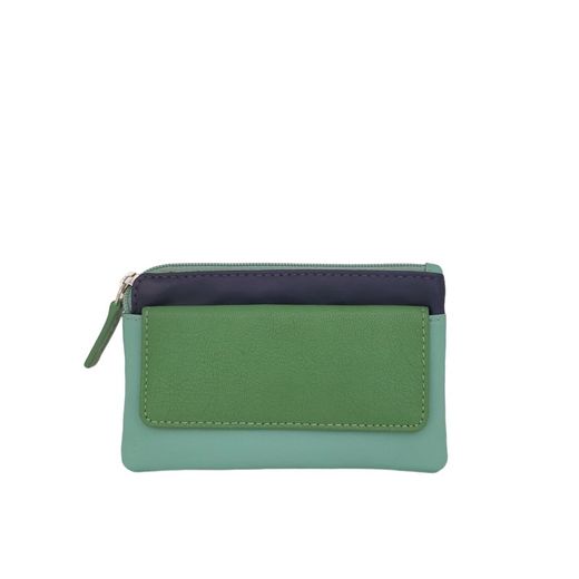 Monedero Liso Verde