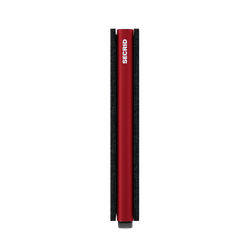 Slimwallet Matte Black & Red