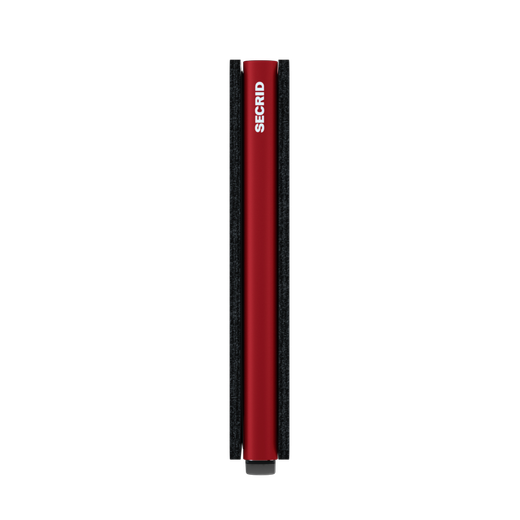 Slimwallet Matte Black & Red