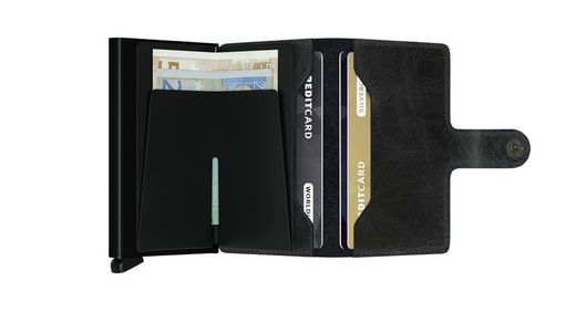 Miniwallet Vintage Black